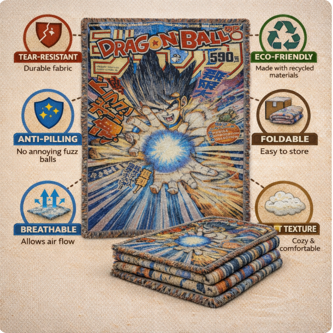 Dragon Ball Vintage™ Blanket